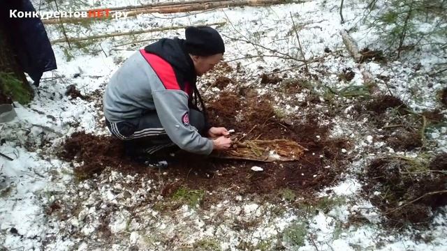 Зимой в лес с ночевкой от коронавируса без палатки и спальника смотреть онлайн