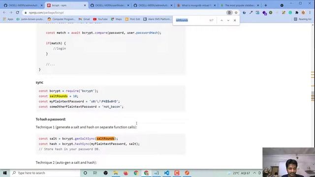 How to use Bcrypt in NodeJs [ 20 ] смотреть онлайн