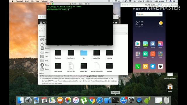 How to install ADB in terminal on mac смотреть онлайн