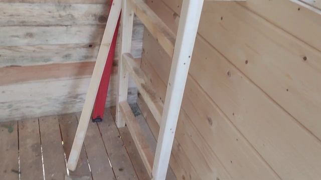 Детский домик с горкой своими руками. смотреть онлайн