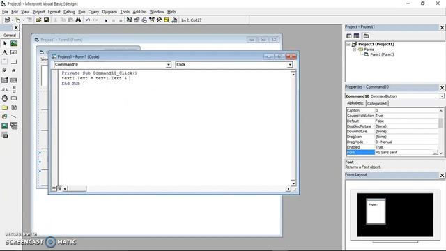 1.HOW TO CREATE A SIMPLE CALCULATOR IN MICROSOFT VISUAL BASIC 6.0 смотреть онлайн
