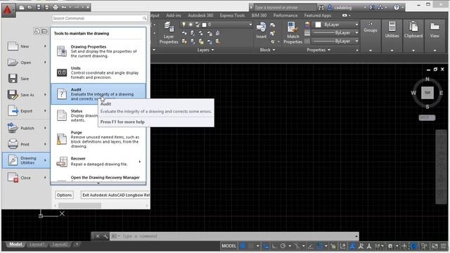 Autodesk AutoCAD 2015 Tutorial | Using The Application Menu And The QAT смотреть онлайн