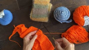 скандинавские маленькие шарфики спицами | knit scandinavian mini scarves #knitting #shawlknitting