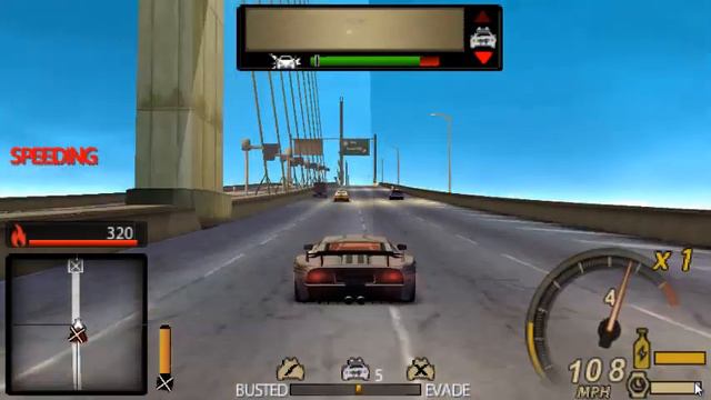 Need for Speed Undercover para PSP PPSSPP смотреть онлайн
