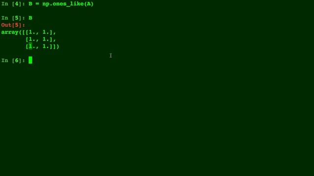 Python Numpy Tutorial - ones vs ones_like (np.ones vs np.ones_like) смотреть онлайн