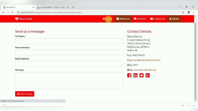 Online blood bank management system in PHP смотреть онлайн