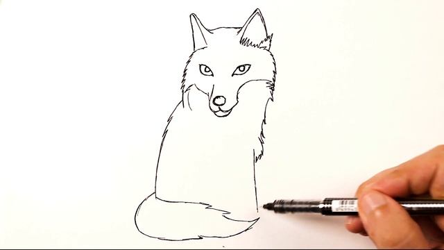 Как нарисовать Лисичку смотреть онлайн