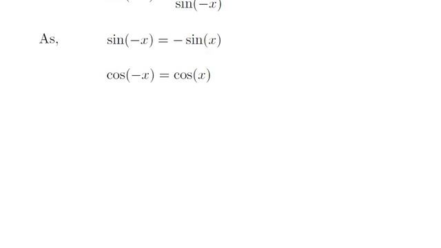 Cot(-x) | Cot(-A) | Cot(-theta) | Identity For Cot(-x) | Value Of Cot(-A)