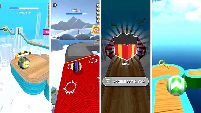 Going Balls - Rolling Ball Sky Escape - Going Balls - Sky Rolling Balls Gameplay смотреть онлайн