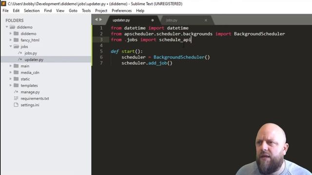 Python Django - Creating a job scheduler смотреть онлайн