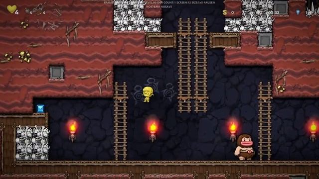 Spelunky 2 But Caveman Have Taken Over The World смотреть онлайн