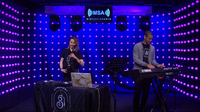 Daniel Bowen And Alfiya Glow Perform 