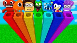 КРУГЛЫЕ ЯМЫ ДО НЕБА В МАЙНКРАФТ