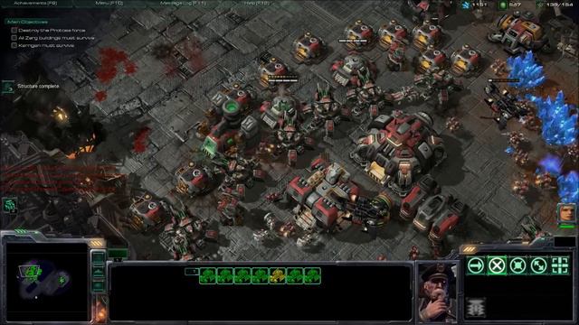 Starcraft 1 campaign in Starcraft 2: Terran Mission 9 New Gettysburg смотреть онлайн