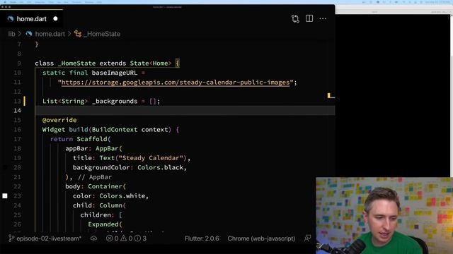 proflutter.dev BETA episode 02: coding steadycalendar.com with Flutter + supabase.io смотреть онлайн