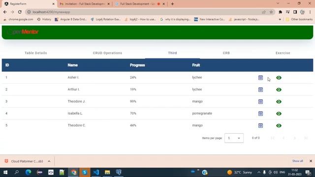 Angular Material- MatDialog-Passing data from one component to another смотреть онлайн
