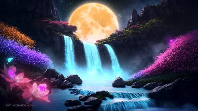 Instant Stress and Anxiety Relief - Negative Emotion Detox - Waterfall Sounds to Calm the Mind смотреть онлайн