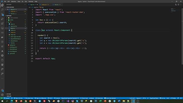 React Router and useLocation, also Hash base routing смотреть онлайн