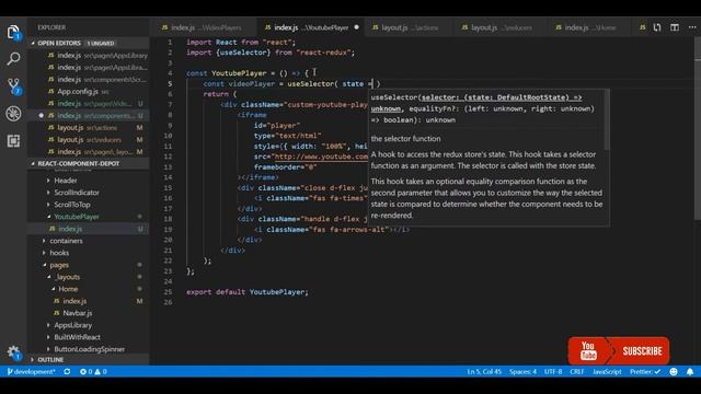 Building a floating Youtube player widget in ReactJS | Embed Youtube videos in ReactJS смотреть онлайн
