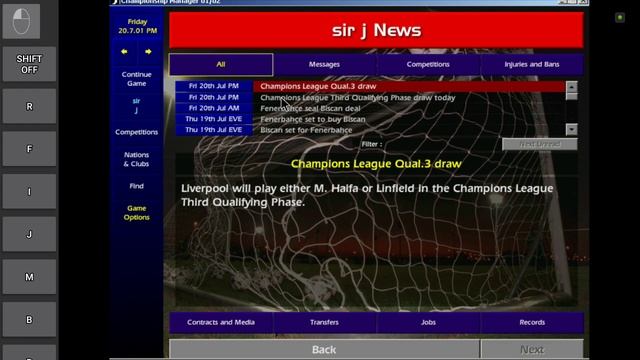 Championship manager 01/02 Transfer Tips смотреть онлайн