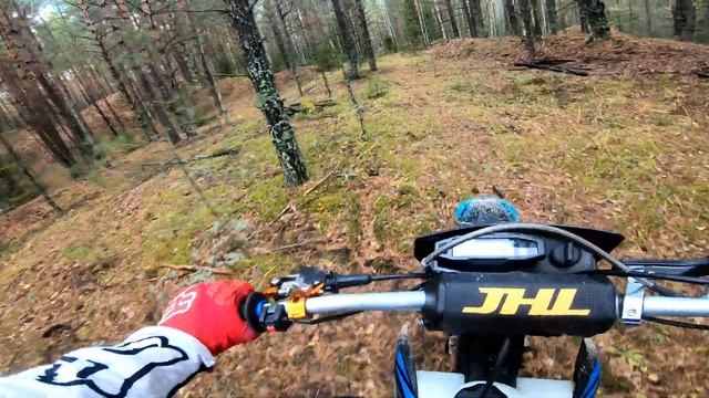 Эндуро день | Прохват по лесу