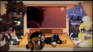 (Past)Fnaf 1 React To:The Missing Children Future! -Not Possess Yet-!// Part 1/2