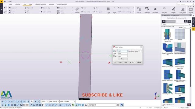 How to Create Trusses in Tekla Structures смотреть онлайн