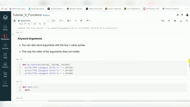 Python Tutorial 12: Python Functions, How to create python function, what is Python function #Pytho смотреть онлайн