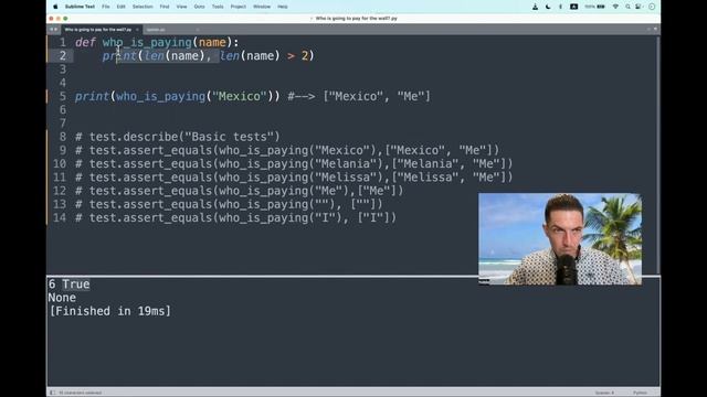 Codewars (Python?) | Who is going to pay for the wall? | kyu8 смотреть онлайн