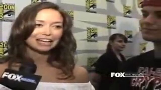 Summer Glau/Thomas Dekker At Comic Con '08