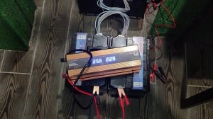 Резервное освещение. Автомобильный инвертор 24v 220v в паре с автомобильными аккумуляторами