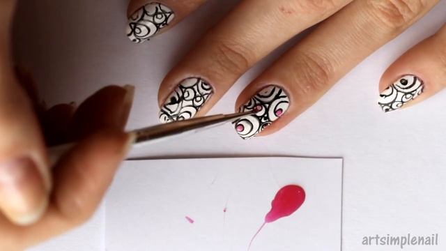 Раскрашенный Стемпинг маникюр на обычном лаке | Leadlight Stamping Nail Art Tint смотреть онлайн