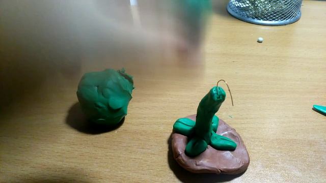 лепка горохострела из pvz @AVIPI @VideoLepka #растенияпротивзомби #лепка #pvz смотреть онлайн