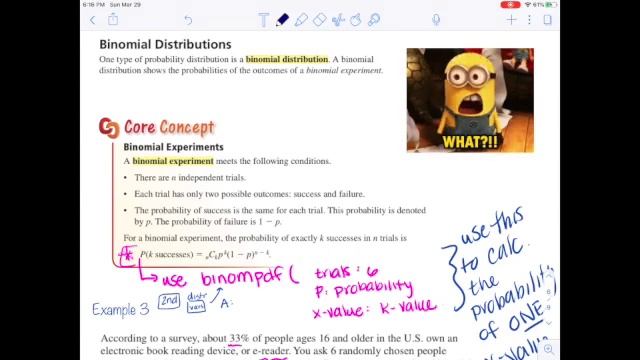 10.6 Binomial Distributions w lag смотреть онлайн