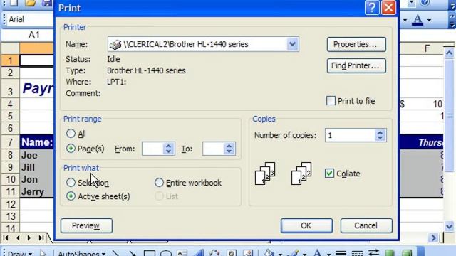 Excel 2003 Tutorial Printing Your Spreadsheets Microsoft Training Lesson 10.2 смотреть онлайн