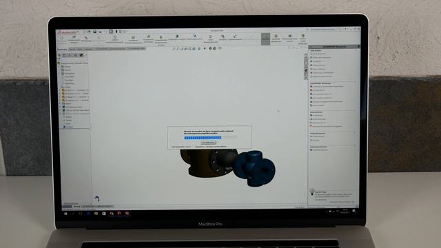 SolidWorks 2017 MacBook Pro 15,4 Benchmark-Test (gekürzt) смотреть онлайн
