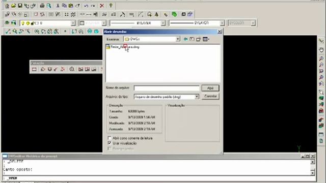 SolidWorks DWGEditor - Abertura de arquivos DWG AutoCAD 2010 смотреть онлайн