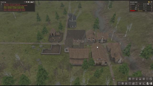 Обучение Banished. Часть 3. Проблемы с мостами. Постройка кожевника. смотреть онлайн