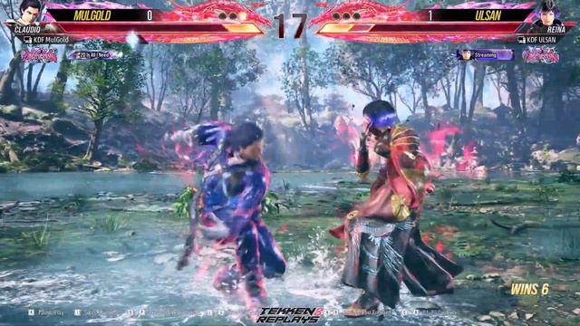 T8 🔥 Ulsan (#5 Ranked Reina) vs Mulgold (#1 Ranked Claudio) 🔥 Tekken 8 High Level Gameplay смотреть онлайн