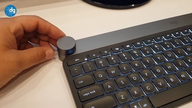 Logitech Craft Kablosuz Klavye ön Inceleme - CES 2018 özel