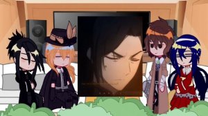 || реакция BSD на Ацуши и Рюноскэ как Му Цин и Фэн Синь || | 🇷🇺|