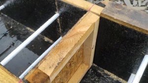 Опалубка для дома из арболита.