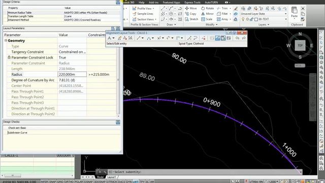 Tutoriales RG - AutoCAD Civil 3D 2014 - 29 - Crear Alineamiento - 2 смотреть онлайн