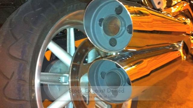 2006 Harley Davison V-Rod Street Rod VRSCR Drilled Exhaust смотреть онлайн