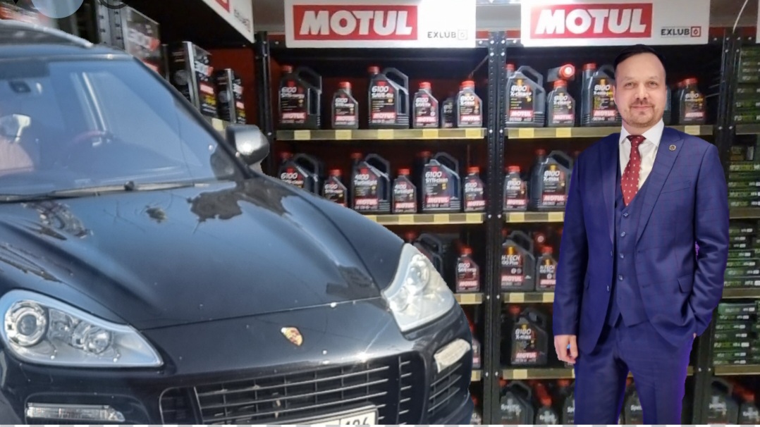 Моторное масло MOTUL в Porsche Cayenne turbo. смотреть онлайн