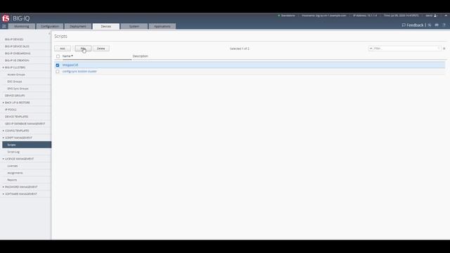 How to Run Bash Scripts on Devices that BIG-IQ Manages смотреть онлайн