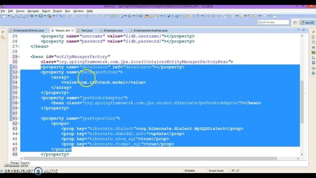 81.Spring JPA Integration using annotation_PART3 смотреть онлайн