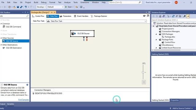 89 How to read data from Stored Procedure and pass input parameter from a variable using SSIS смотреть онлайн