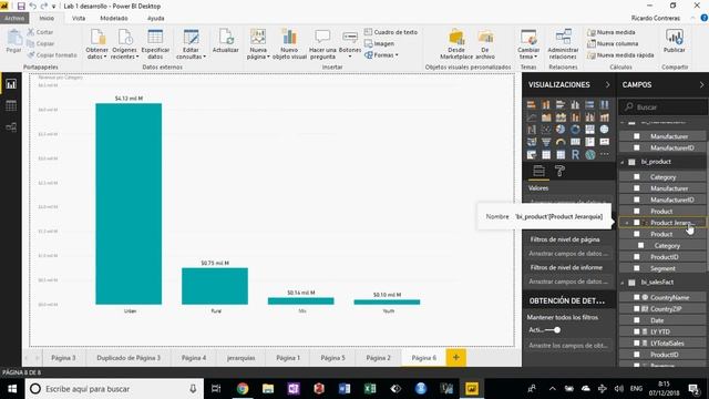 Como crear Jerarquías en POWER BI смотреть онлайн