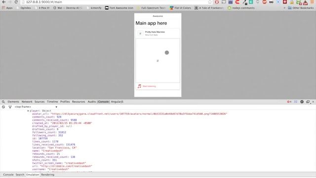 AngularJs Ionic Mobile App Development Tutorial смотреть онлайн
